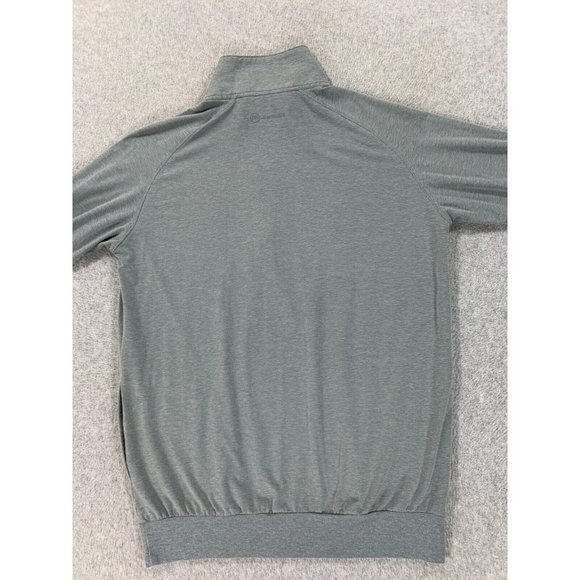 Travis Mathew Half Zip Pullover Shirt Top (Men's Small) Gray‎ - Picture 8 of 9
